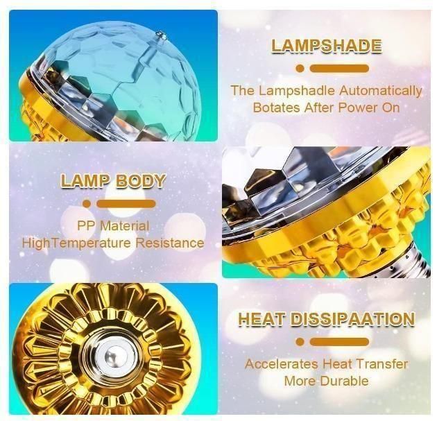 Rotating Magic Ball Light